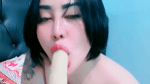 Bokep Indo POV Mamih Kina Nyepong Kontol Dildo Mango